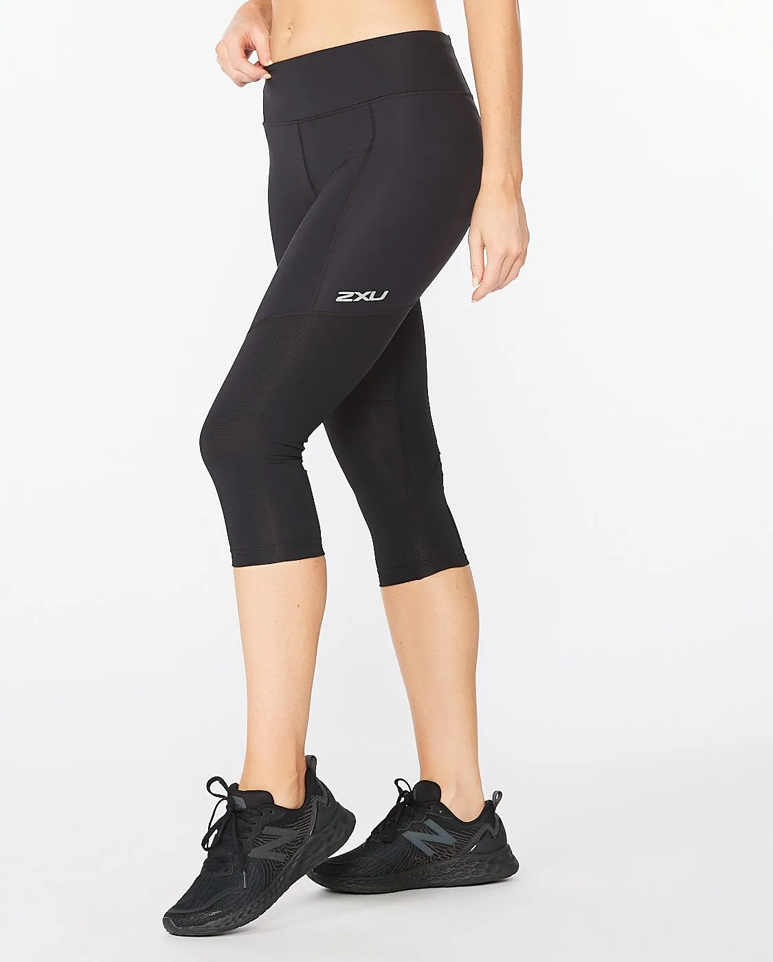 2XU Women Aero Vent Mid-Rise Comp 3/4