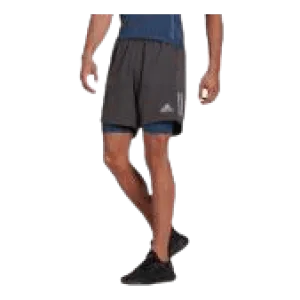 Adidas Own The Run Short 2In1 Men Dgh Solid Grey
