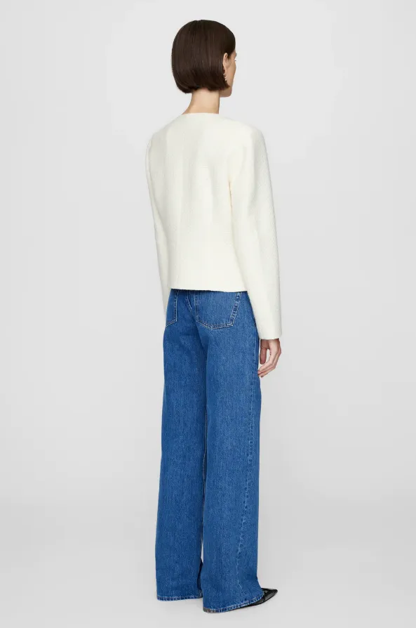 Anitta Jacket Ivory Woven