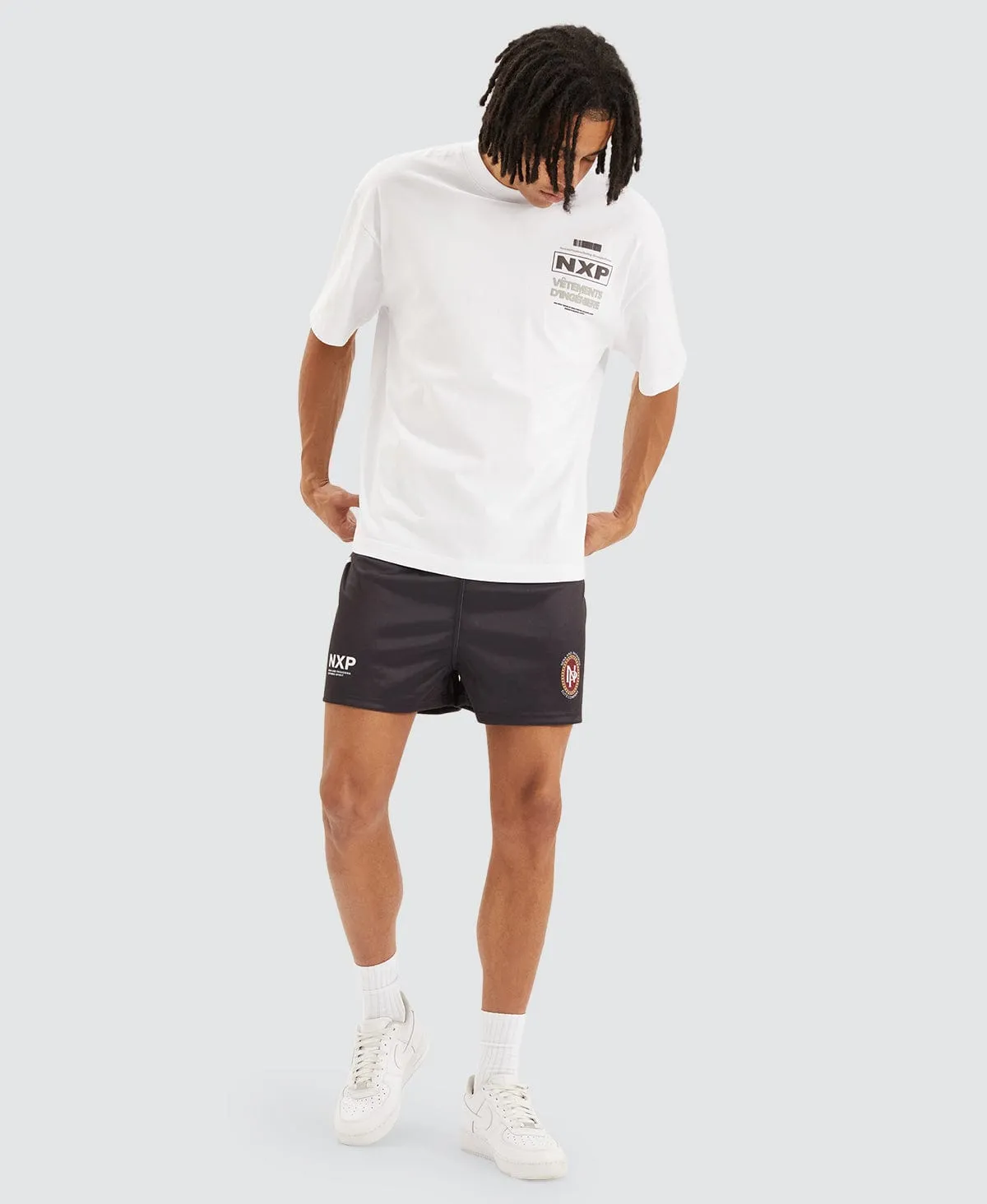 Club Football Shorts Jet Black