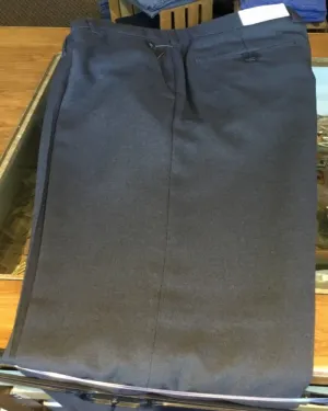 J. Grill Stretch Modern Tailored Trim Fit Dark Grey Dress Pants LOT #318 (4202)