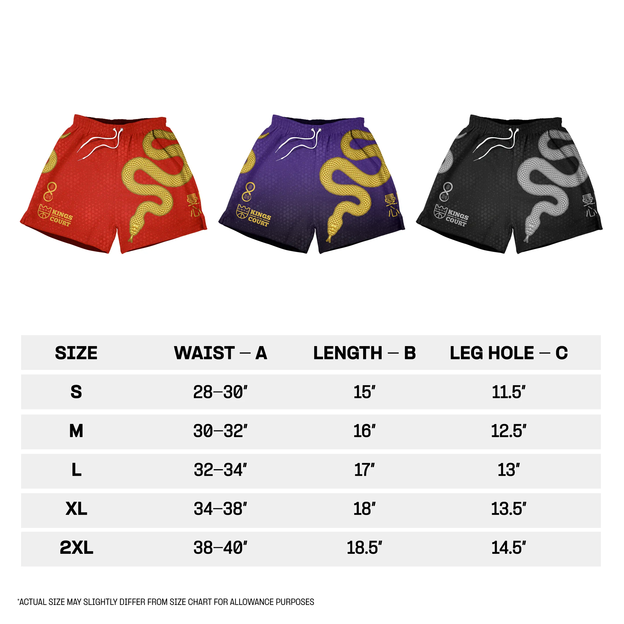 KOTC Year of the Mamba- Black