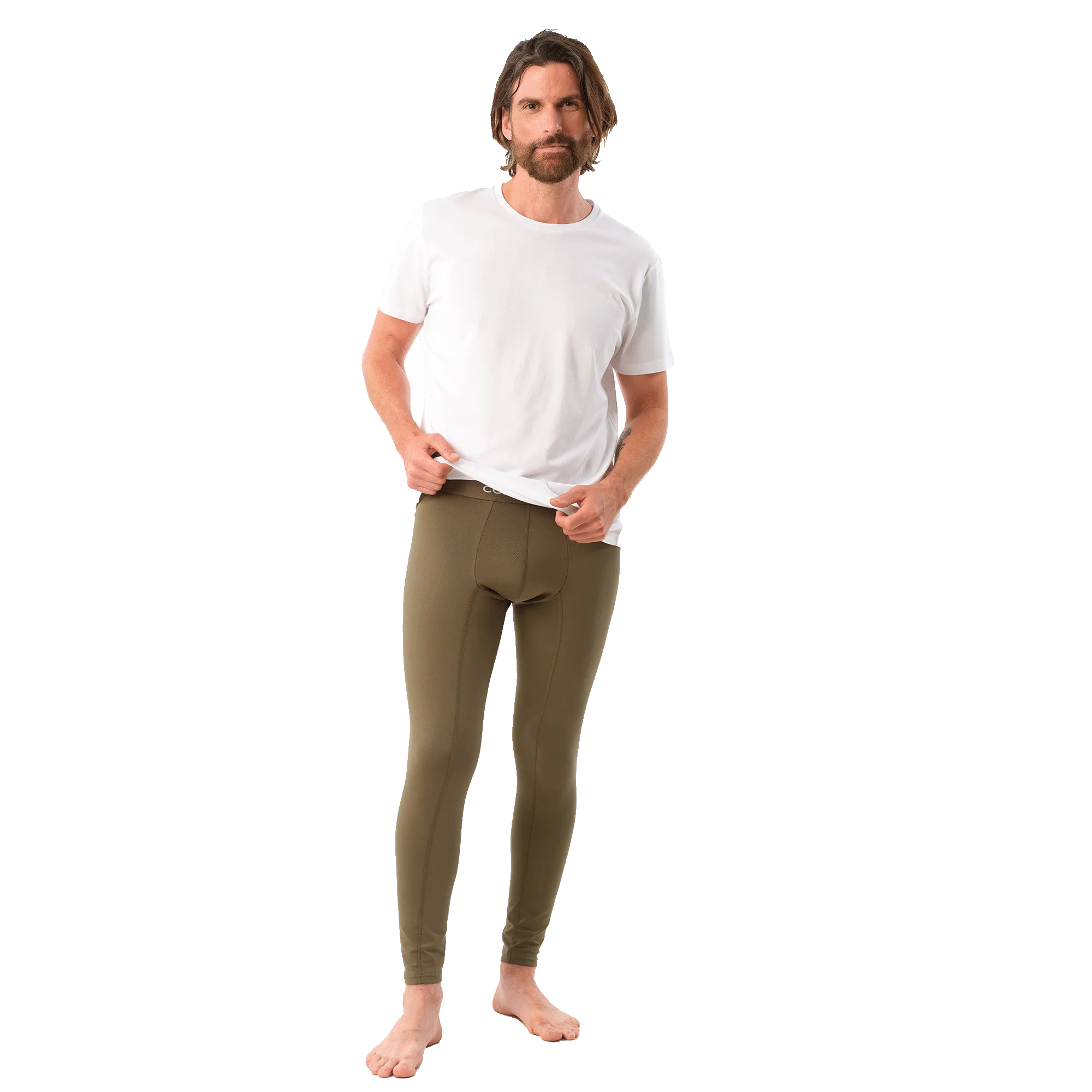 Long Johns Olive Green