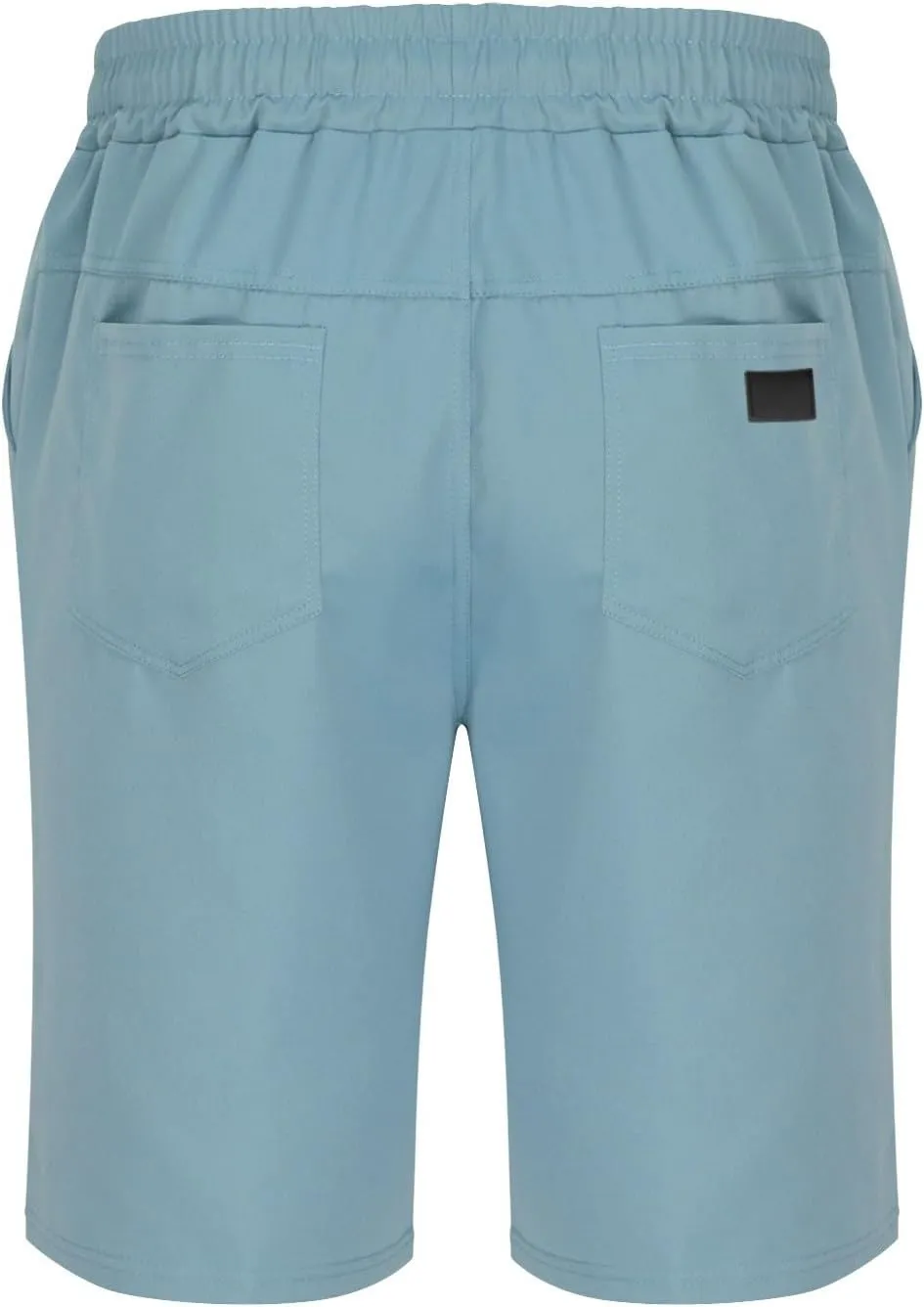 Mens Casual Shorts - Cotton Drawstring Cargo Shorts Summer Beach Stretch Twill Chino Golf Shorts Comfy Beach Outfits