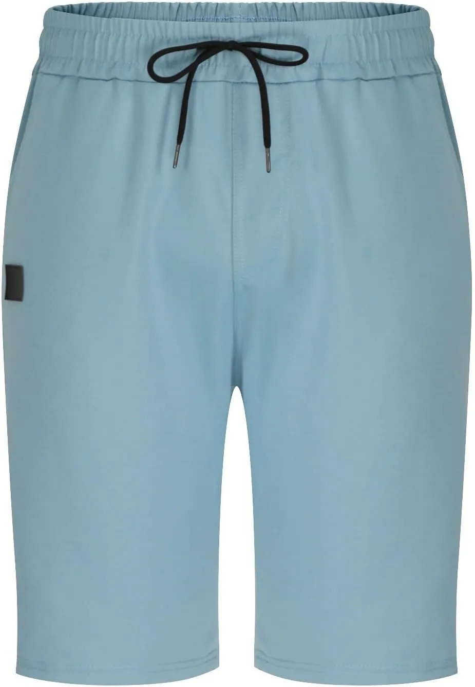 Mens Casual Shorts - Cotton Drawstring Cargo Shorts Summer Beach Stretch Twill Chino Golf Shorts Comfy Beach Outfits