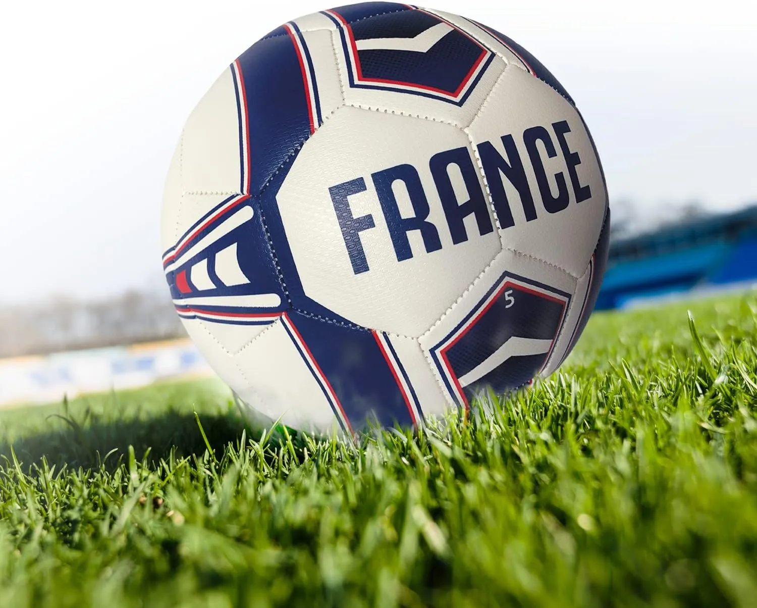 Mondo Sport - Team France Ballon de Football Cousu | Fitnessterapy