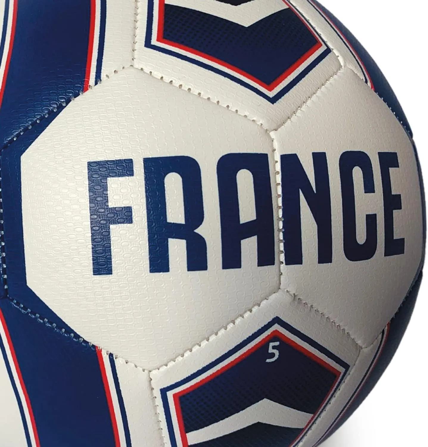 Mondo Sport - Team France Ballon de Football Cousu | Fitnessterapy