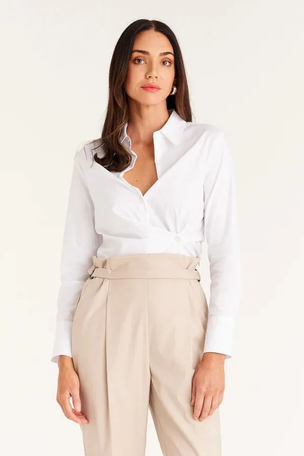 Stockholm Cropped Pant | Stone