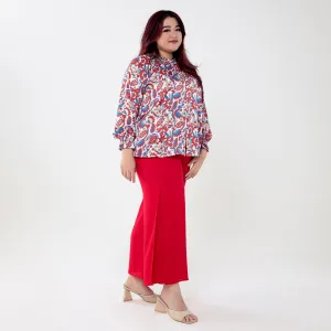 Textured Palazzo (Red)