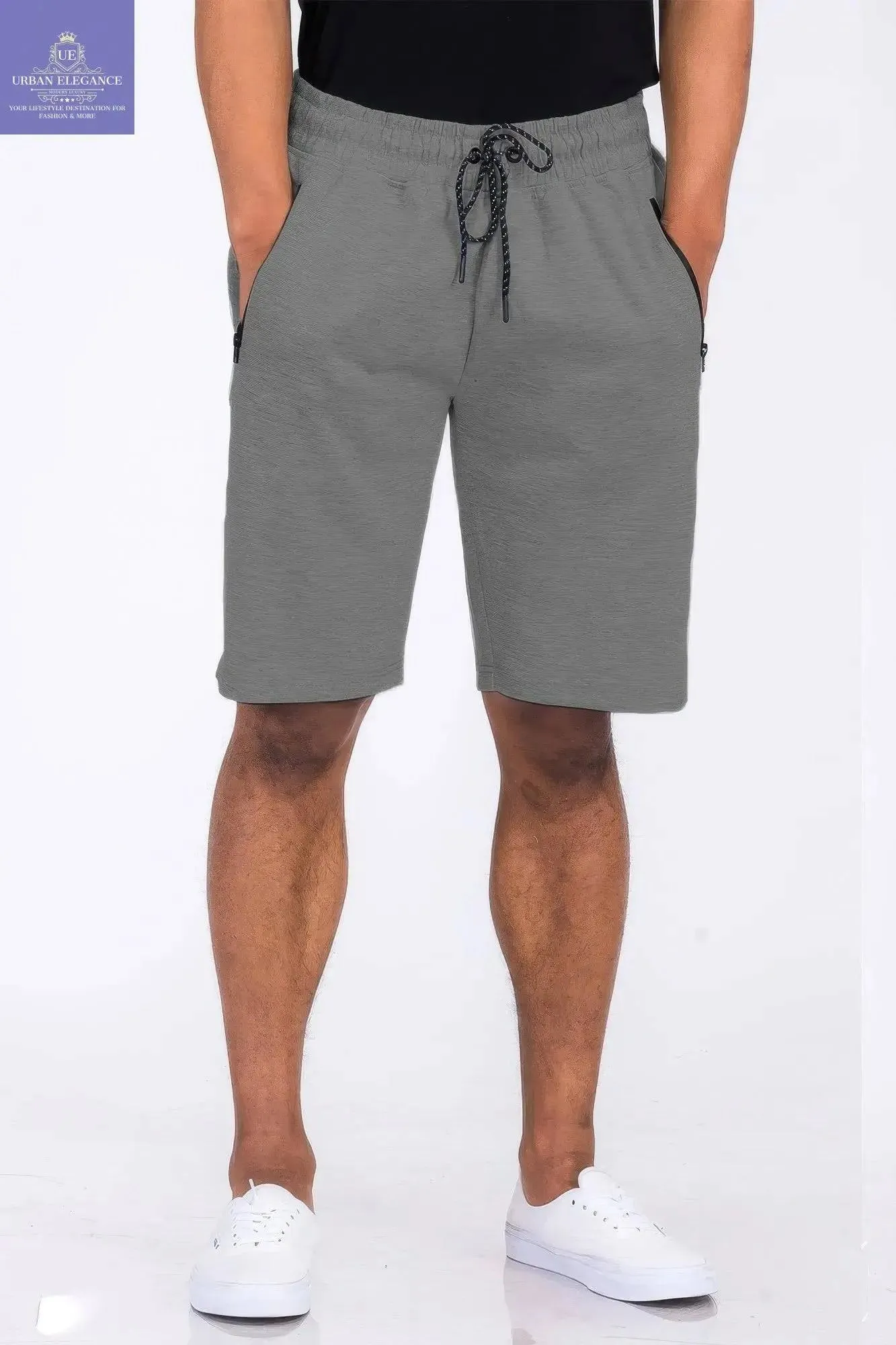 Versatile Cotton-Polyester Lounge Sweat Shorts