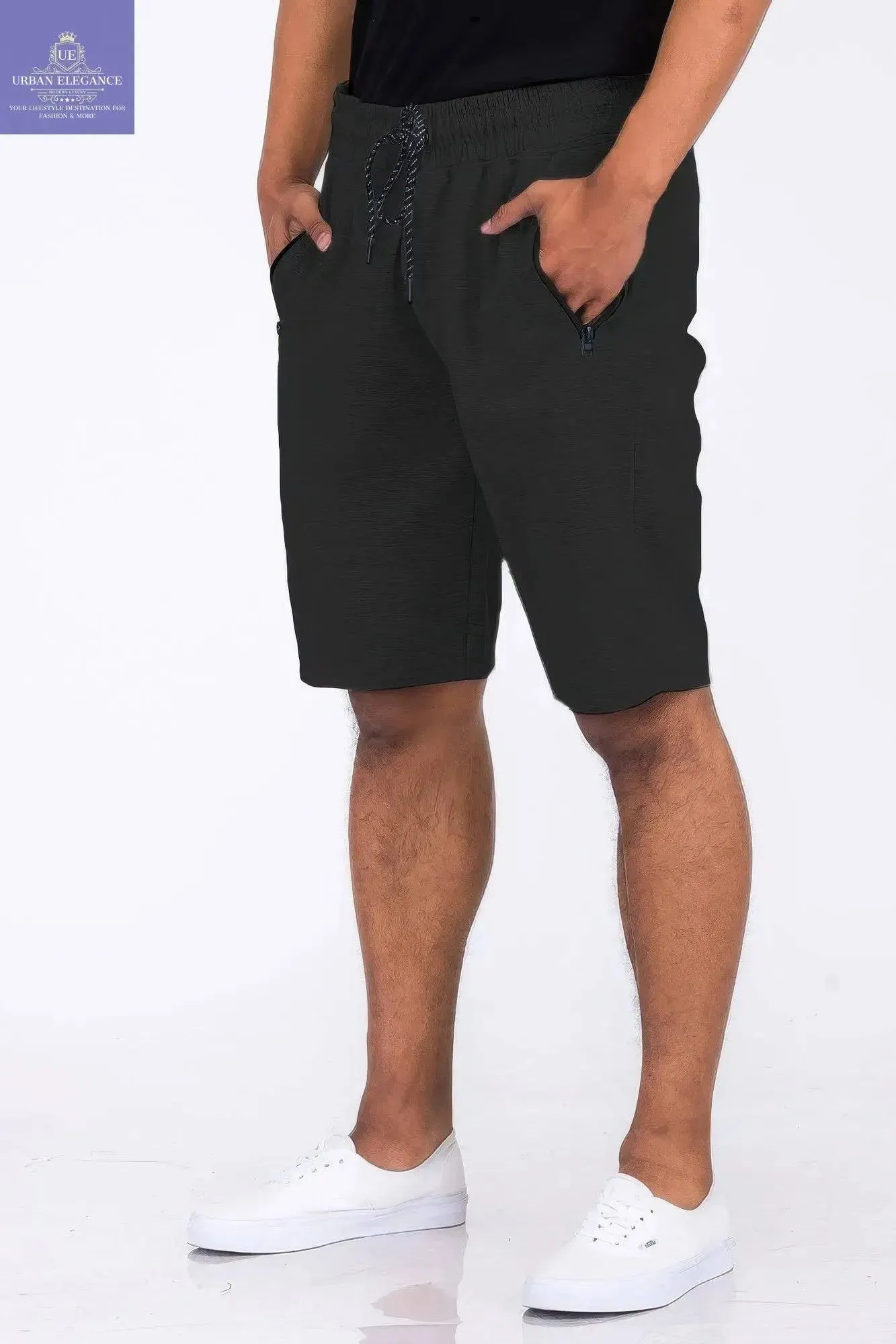 Versatile Cotton-Polyester Lounge Sweat Shorts