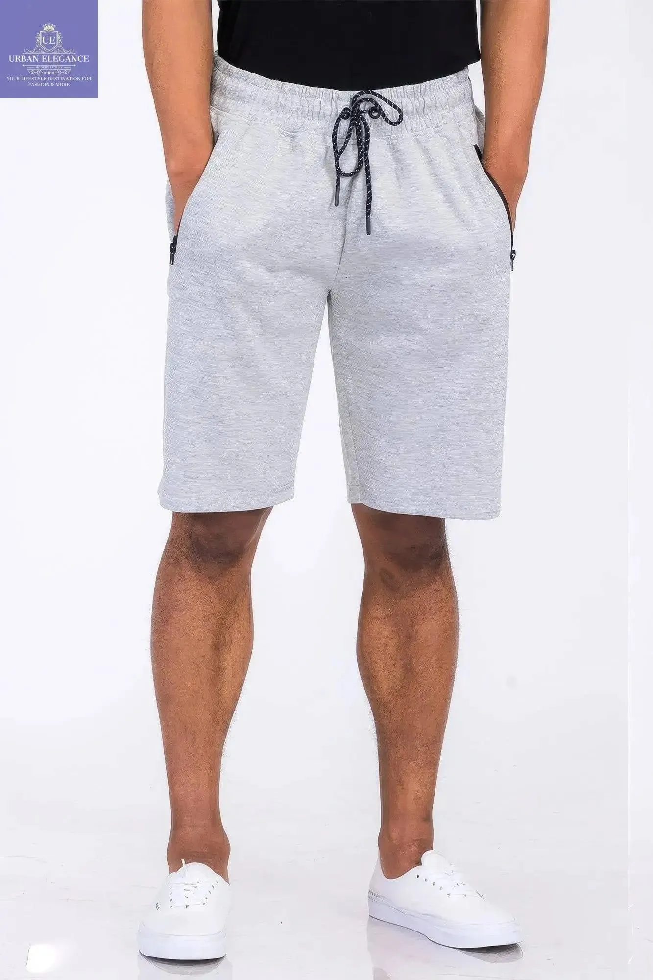 Versatile Cotton-Polyester Lounge Sweat Shorts