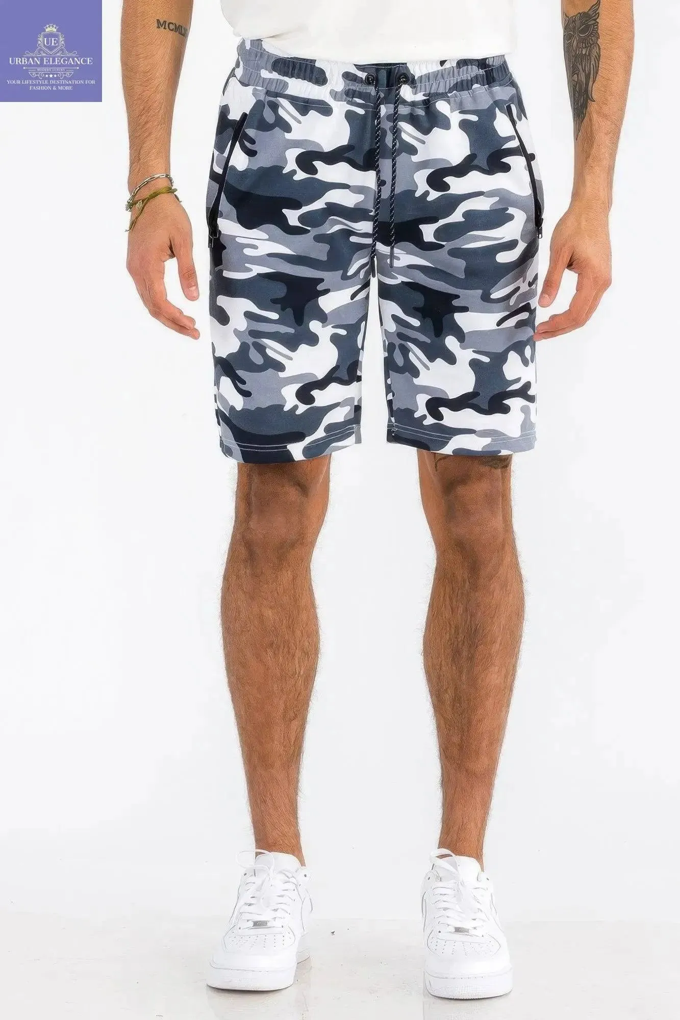 Versatile Cotton-Polyester Lounge Sweat Shorts