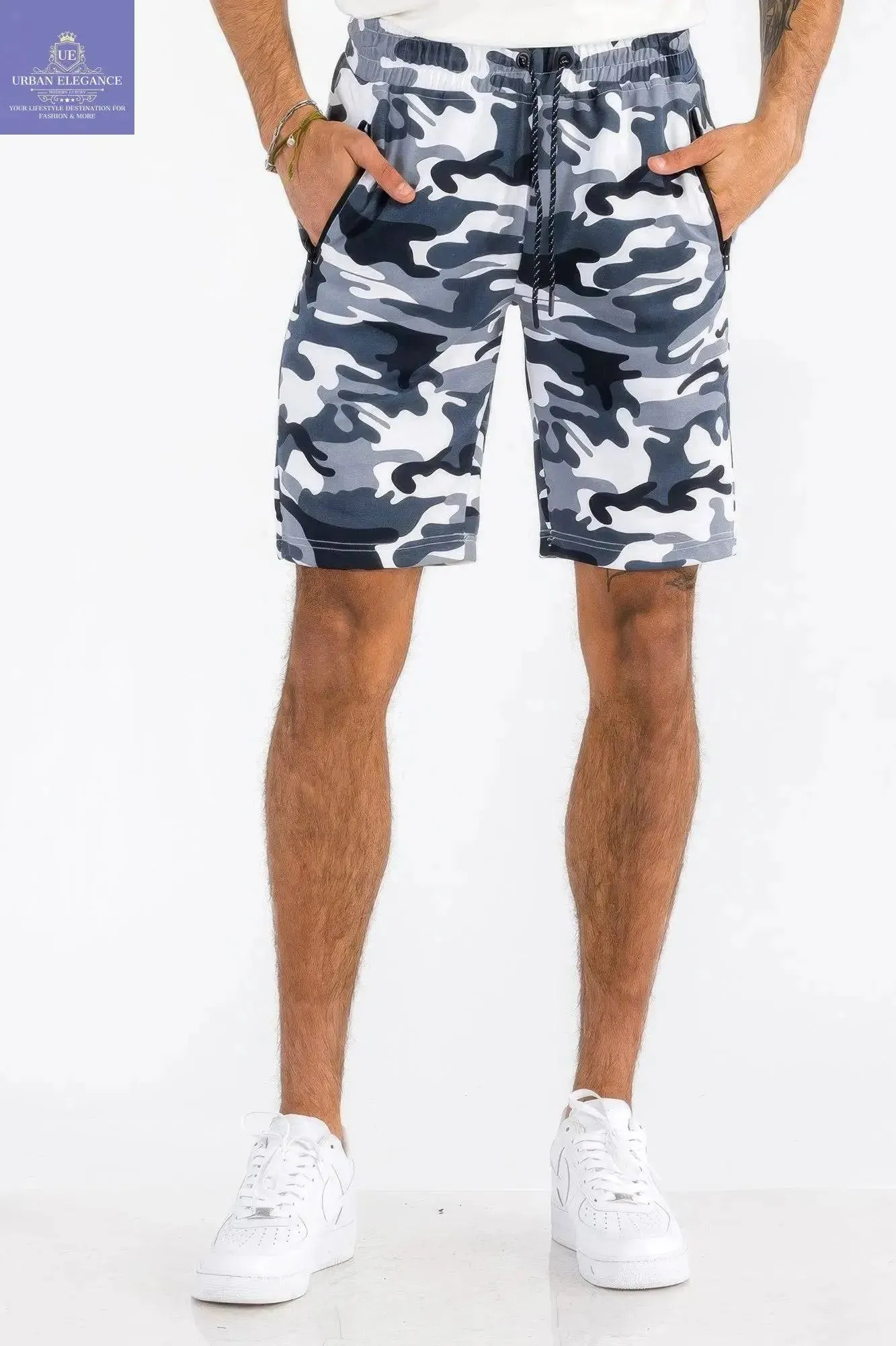 Versatile Cotton-Polyester Lounge Sweat Shorts
