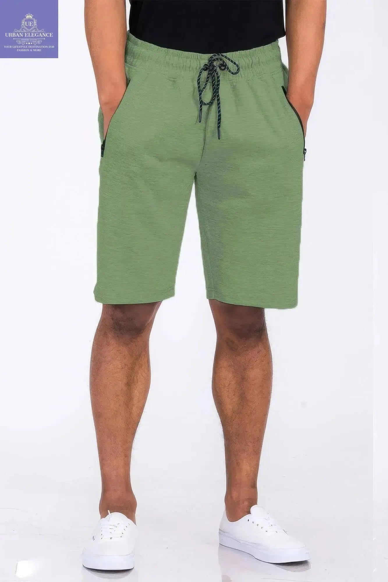 Versatile Cotton-Polyester Lounge Sweat Shorts