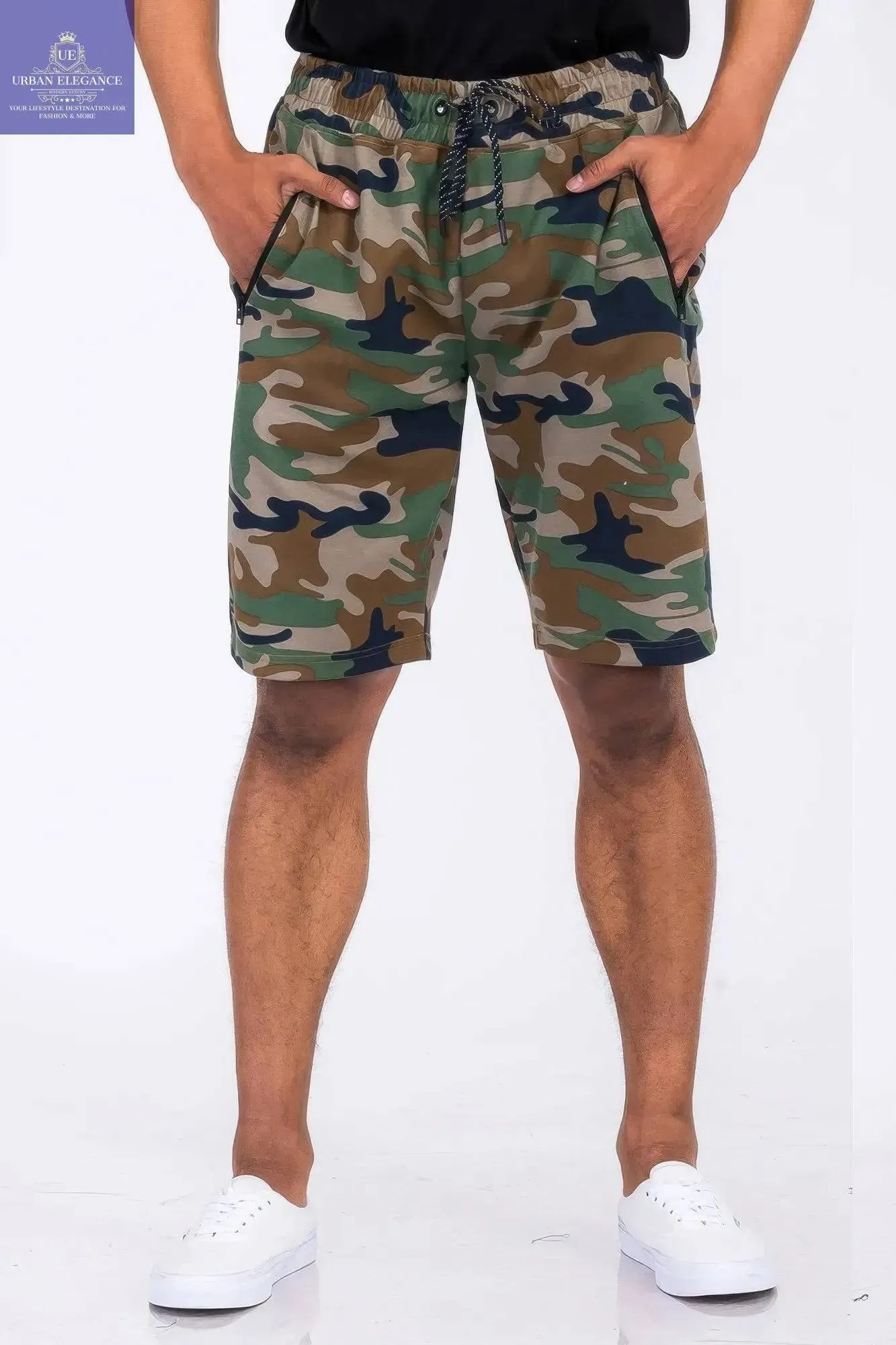 Versatile Cotton-Polyester Lounge Sweat Shorts