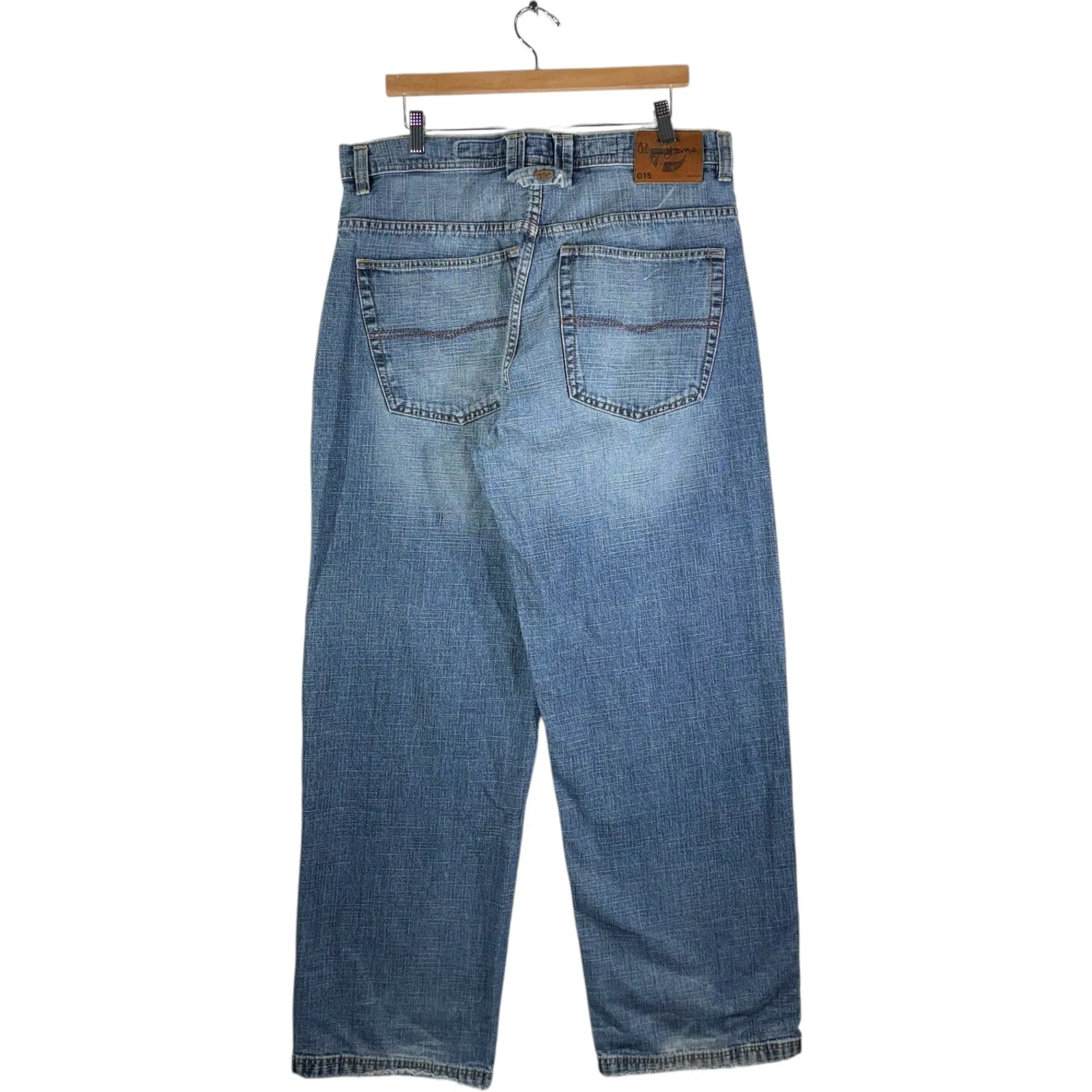Vintage Pepe Jeans Straight Leg Denim Jeans 37x32