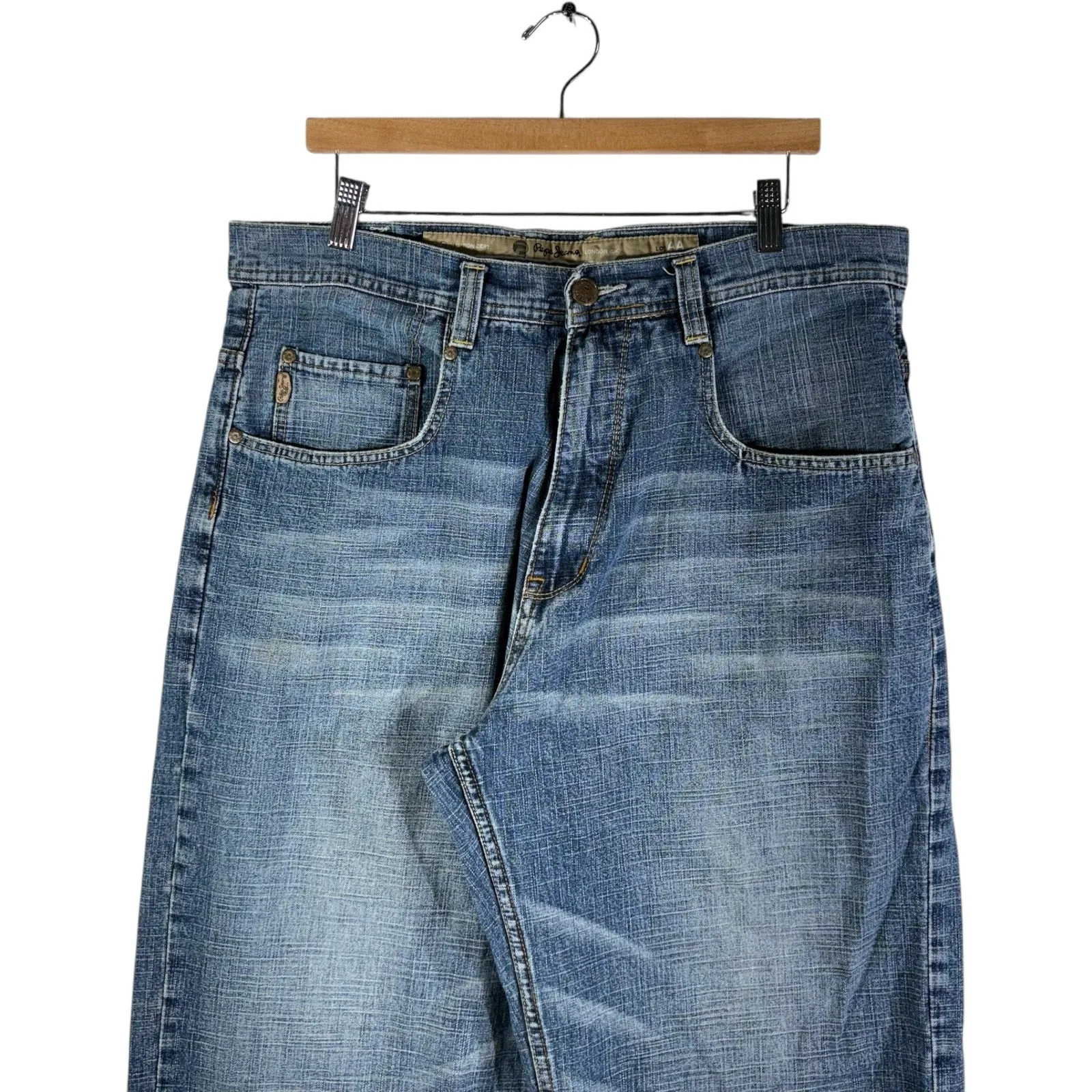 Vintage Pepe Jeans Straight Leg Denim Jeans 37x32